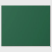 Evergreen Solid Color | Classic | elegant Geschenkpapier (Flach)