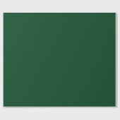Evergreen Solid Color Geschenkpapier (Flach)