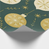 Evergreen Sparkles Geschenkpapier (Ecke)