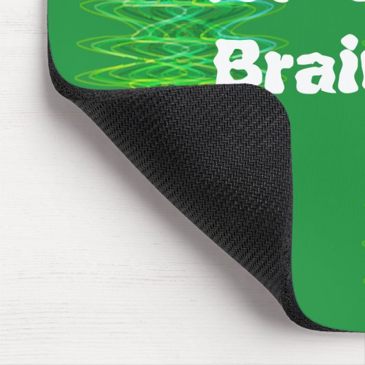 Evergreen Spirals Mouse pad Mousepad (Ecke)