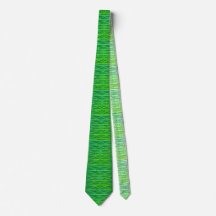 Evergreen Spirals Neck Tie