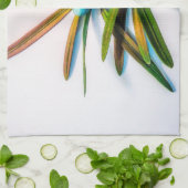 Evergreen Sprig mit Berries Küchentücher (Gefaltet)