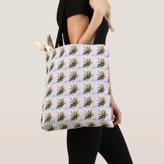 Evergreen Sprig mit Berries Pattern Tasche (Von Nahem)