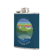 Evergreen Staat Flachmann (Links)