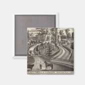 Evergreen Stock Farm, res Magnet (Vorderseite/Rückseite)