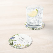 Evergreen Summer Garden Wedding Untersetzer (Vor Ort)