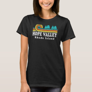 Evergreen Sunset Hope Valley Wald Rhode Island W T-Shirt