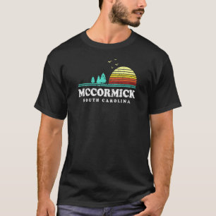 Evergreen Sunset Mccormick Forest South Carolina W T-Shirt