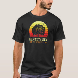 Evergreen Sunset Neunzig Six Oak Tree South Caroli T-Shirt