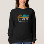 Evergreen Sunset Roswell Forest New Mexico Wald 1 Sweatshirt (Vorderseite)