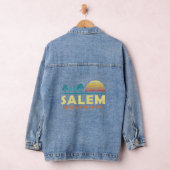 Evergreen Sunset Salem Forest South Carolina Woods Jeansjacke (Hangar)