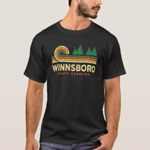Evergreen Sunset Winnsborg Forest South Carolina W T-Shirt