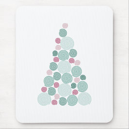 Evergreen Swirl Mousepad