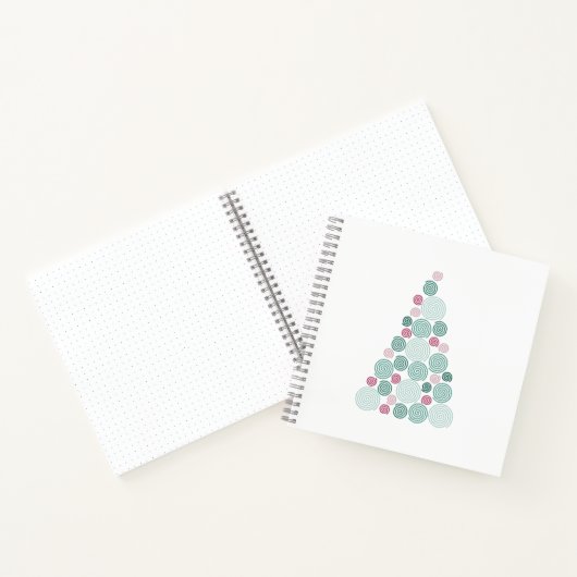 Evergreen Swirl Notizblock (Innenseite)