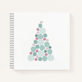 Evergreen Swirl Notizblock