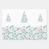 Evergreen Swirl (Pattern) Geschenkpapier Set (Vorderseite 3)