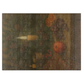 Evergreen Table – Candlelight and Calm Schneidebrett (Vorderseite)