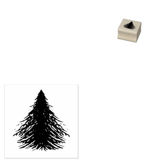 Evergreen Tree Gummistempel (Stempel)