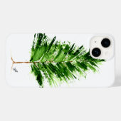 Evergreen Tree iPhone 14 Barely There Case (Rückseite (Horizontal))