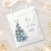 Evergreen tree mit Bohnen Baby Dusche Geschenktütchen (Ausgeschnitten)