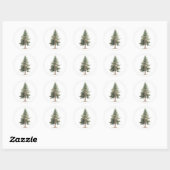 Evergreen Tree Sticker (Blatt)