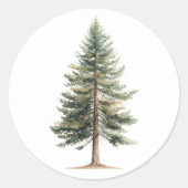 Evergreen Tree Sticker (Vorderseite)