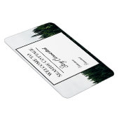 Evergreen Trees Airbnb Vacation Rental Wifi Magnet (Rechte Seite)