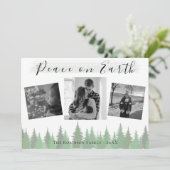 Evergreen Trees Weltfrieden 3 Foto Weihnachten (Stehend Vorderseite)