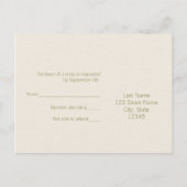 Evergreen UAWG Postcard Einladungspostkarte (Rückseite)