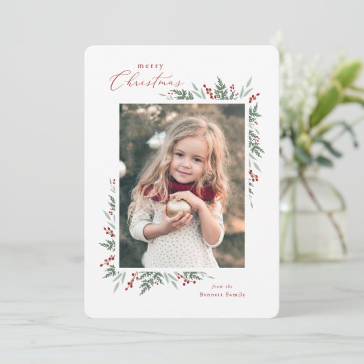 Evergreen und Berries (Stehend Vorderseite)