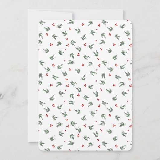 Evergreen und Berries (Rückseite)