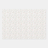 Evergreen und Red Holiday Geschenkpapier Set (Vorderseite 3)