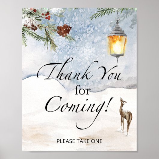 Evergreen Vielen Dank für Ihr Kommen und Ihre Teil Poster (Vorne)