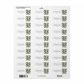 Evergreen Vintag Pine in Dark Green und Beige (Vorne)