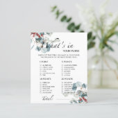 Evergreen Was steckt in deinem Baby-Duschspiel (Stehend Vorderseite)