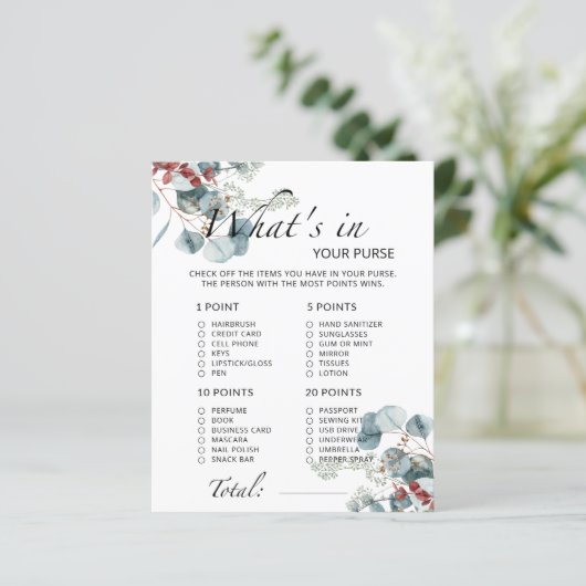 Evergreen Was steckt in deinem Baby-Duschspiel (Stehend Vorderseite)