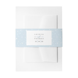 Evergreen Watercolor Rustic Tree Wedding Einladungsbanderole