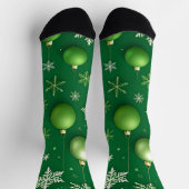 Evergreen Weihnachten Socken (Oben)