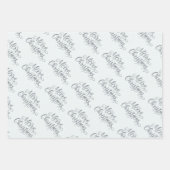 Evergreen Weihnachtsgeschenk Geschenkpapier Set (Vorderseite 2)