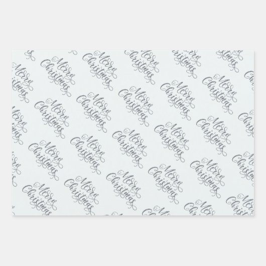 Evergreen Weihnachtsgeschenk Geschenkpapier Set (Vorderseite 2)