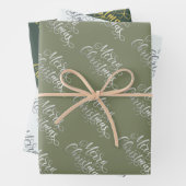 Evergreen Weihnachtsgeschenk Geschenkpapier Set (Beispiel)