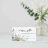 Evergreen Weihnachtskiefern-Kegel-Gewinnspiel Verl Begleitkarte (Stehend Vorderseite)