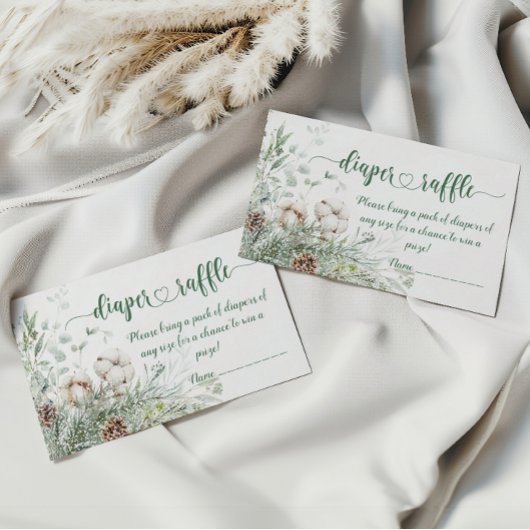 Evergreen Weihnachtskiefern-Kegel-Gewinnspiel Verl Begleitkarte