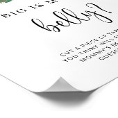 Evergreen wie groß ist das Bauchposter der Mama Poster (Ecke)