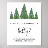 Evergreen wie groß ist das Bauchposter der Mama Poster (Vorne)