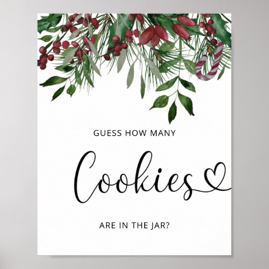Evergreen WIE viele COOKIES Poster (Vorne)
