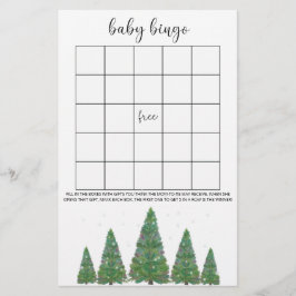 Evergreen winter Baby Bingame