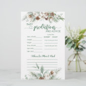 Evergreen Winter Baby Predications and Advisor Car (Stehend Vorderseite)