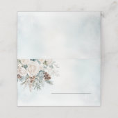 Evergreen Winter Onederland Platzkarte (Außenseite Aufgefaltet)