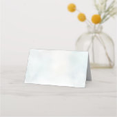 Evergreen Winter Onederland Platzkarte (Rückseite)